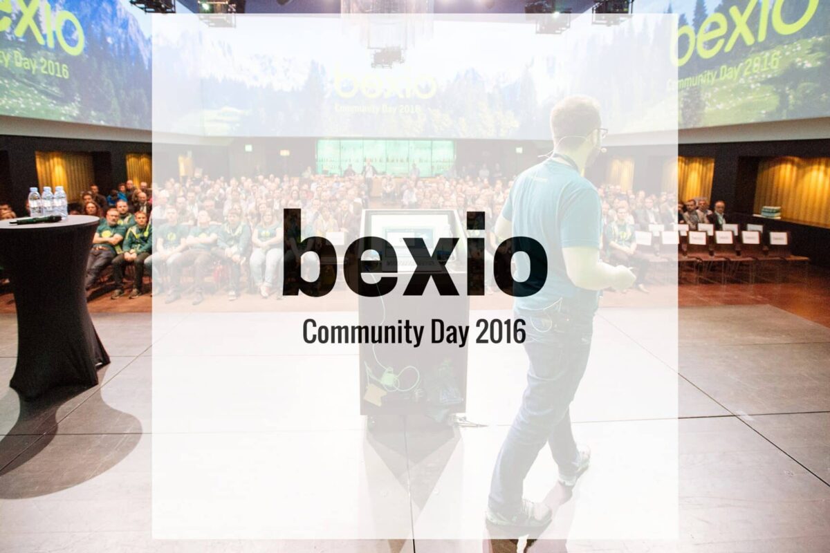 Community Day 2016 von bexio